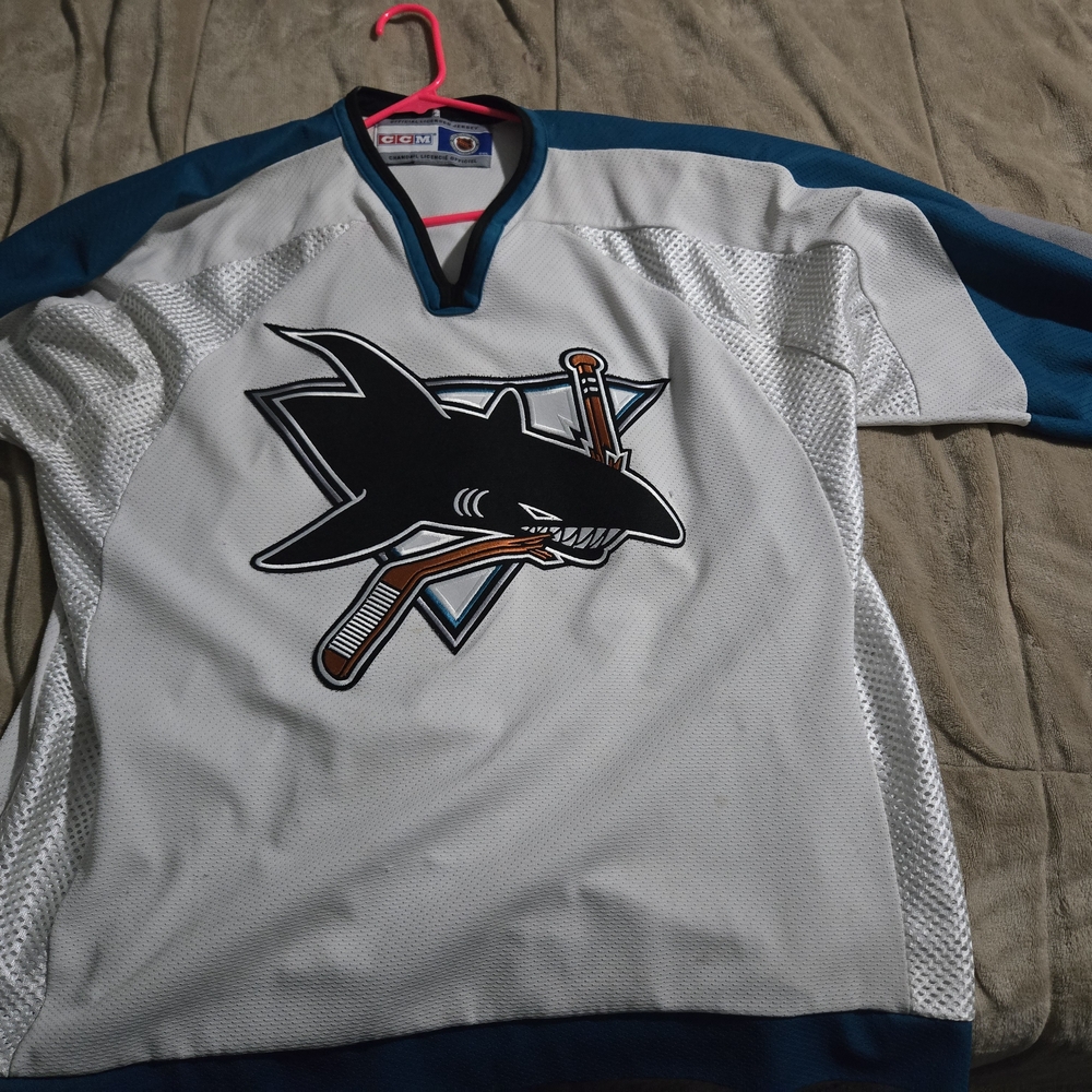 CCM 2000's San Jose Sharks Away Jersey